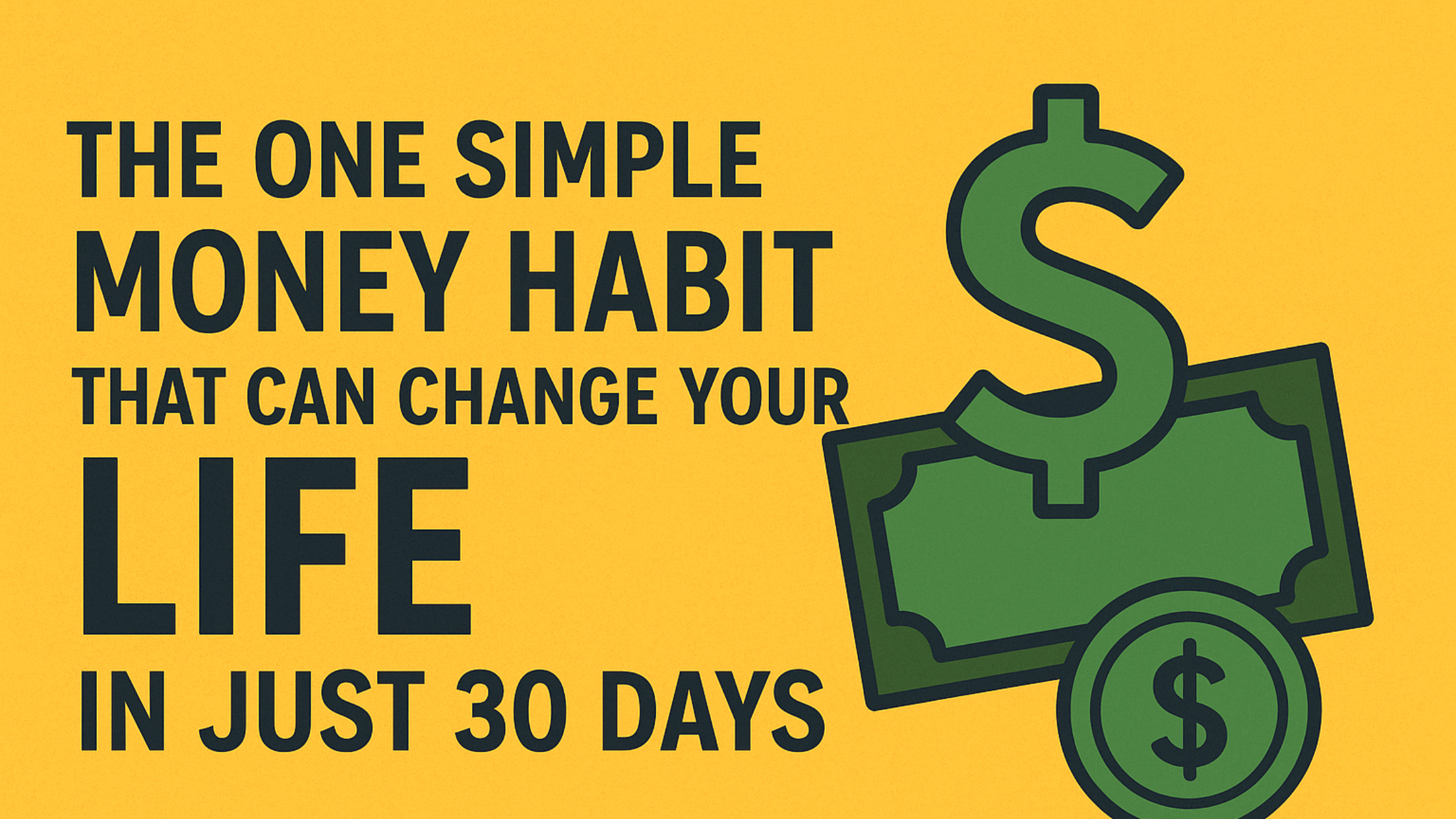 The One Simple Money Habit That Can Change Your Life in Just 30 Days